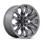 Fuel 1PC D806 Flame 20x9 Silver Platinum Wheel with 6x135 Bolt Pattern and 87.10 Center Bore