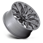 Fuel 1PC D806 Flame 20x9 Silver Platinum Wheel with 6x135 Bolt Pattern and 87.10 Center Bore
