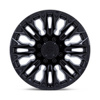 Fuel 1PC D804 FLAME 20x9 Blackout Off-Road Wheel with 8x180 Bolt Pattern