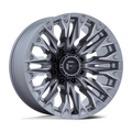 Fuel 1PC D806 FLAME 20x9 Platinum Silver Off-Road Wheel with 8x170 Bolt Pattern