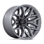 Fuel 1PC Flux 20x10 Inch Wheel with -18 Offset and 8x170 Bolt Pattern in Platinum Finish