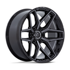 Fuel 1PC FLUX 22x12 Inch Gloss Black Brushed Face Wheel with Gray Tint - 6x135 Bolt Pattern, -44 Offset, 87.10 Center Bore