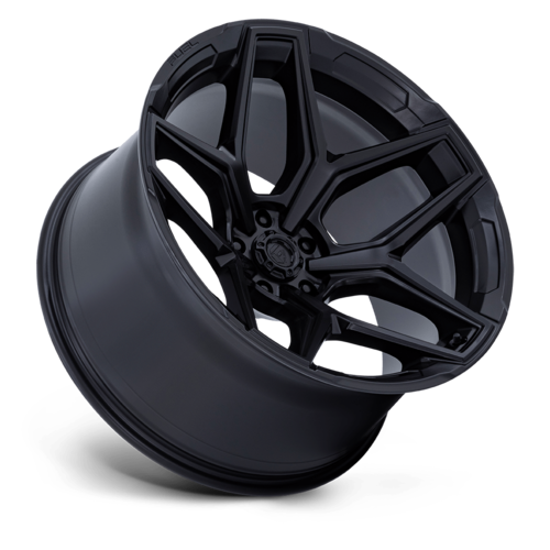 Fuel 1PC Flux 17x9 Blackout Wheel with 5x127 Bolt Pattern and +1 Offset