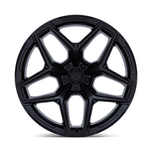 Fuel 1PC Flux 17x9 Blackout Wheel with 5x127 Bolt Pattern and +1 Offset