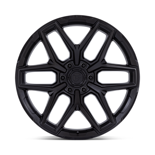 Fuel 1PC Flux 17x9 Blackout Off-Road Wheel with 6x135 Bolt Pattern and +1 Offset