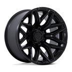 Fuel 1PC Flux 22x10 Blackout Wheel with 8x180 Bolt Pattern and -18 Offset