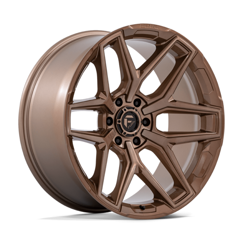 Fuel 1PC Flux 22x10 Bronze Aluminum Wheel with 6x135 Bolt Pattern and -18 Offset