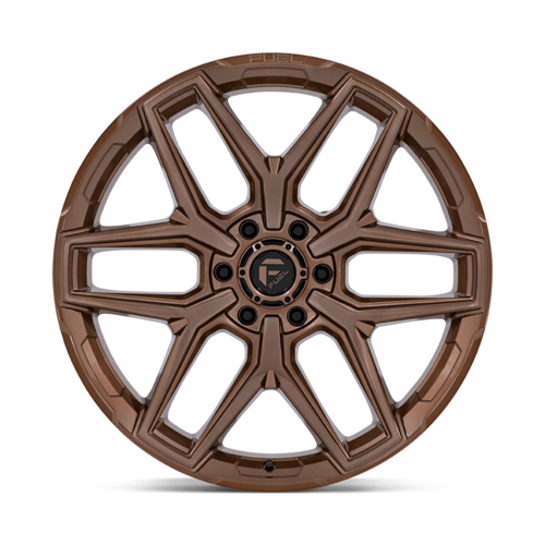 Fuel 1PC FLUX 22x9.5 Platinum Bronze Wheel with 6x139.7 Bolt Pattern and +20 Offset