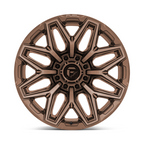 Fuel 1PC FLUX 20x9 Aluminum Wheel with Bronze Finish and 8x170 Bolt Pattern