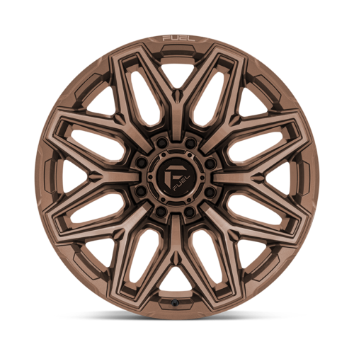 Fuel 1PC FLUX 20x10 8x170 -18 Platinum Bronze Wheel with 125.10mm Center Bore