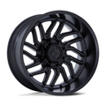 Fuel 1PC D864 Hurricane 20x9 Blackout Off-Road Wheel with 5x139.7 Bolt Pattern and +1 Offset