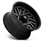 Fuel 1PC D807 Hurricane 20x10 Gloss Black Milled Wheel with -18 Offset and 6x139.7 Bolt Pattern