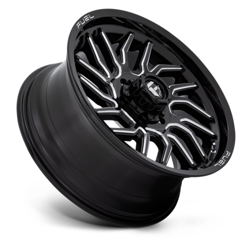 Fuel 1PC D807 Hurricane 20x9 Gloss Black Milled Wheel with 6x139.7 Bolt Pattern and +20 Offset