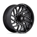 Fuel 1PC D807 Hurricane 20x9 Gloss Black Milled Alloy Wheel with 6x139.7 Bolt Pattern