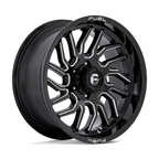 Fuel 1PC D807 Hurricane 20x9 Gloss Black Milled Alloy Wheel with 6x139.7 Bolt Pattern