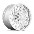 Fuel 1PC D809 Hurricane 20x10 Polished Milled Wheel with -18 Offset