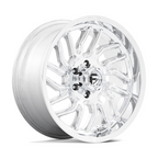 Fuel 1PC D809 Hurricane 20x9 Polished Milled Wheel with 6x135 Bolt Pattern and +20 Offset