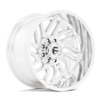 Fuel 1PC D809 Hurricane 20x10 Polished Milled Wheel with -18 Offset and 8x165.1 Bolt Pattern