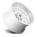 Fuel 1PC D809 Hurricane 20x10 Polished Milled Wheel with -18 Offset and 8x165.1 Bolt Pattern