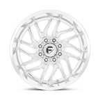 Fuel 1PC D809 Hurricane 20x10 Polished Milled Wheel with -18 Offset and 8x165.1 Bolt Pattern