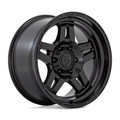 Fuel 1PC D799 Oxide 18x9 Blackout Wheel with 6x135 Bolt Pattern and 87.10mm Center Bore