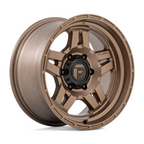 Fuel 1PC D800 OXIDE Matte Bronze 17x8.5 Wheel with -10mm Offset and 6x139.7 Bolt Pattern