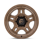 Fuel 1PC D800 OXIDE Matte Bronze 17x8.5 Wheel with -10mm Offset and 6x139.7 Bolt Pattern