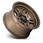 Fuel 1PC D800 OXIDE 18x9 Matte Bronze Wheel with 6x139.7 Bolt Pattern and 106.10 Center Bore