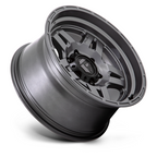 Fuel 1PC D801 OXIDE 17x8.5 Matte Gunmetal Wheel with 6x139.7 Bolt Pattern and 106.10 Center Bore