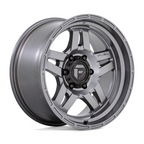 Fuel 1PC D801 OXIDE Matte Gunmetal 18x9 Wheel with 6x139.7 Bolt Pattern and 106.10mm Center Bore