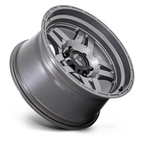 Fuel 1PC D801 OXIDE Matte Gunmetal 18x9 Wheel with 6x139.7 Bolt Pattern and 106.10mm Center Bore
