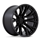 Fuel 1PC D847 Rebar 22-Inch x 12-Inch Blackout Wheel with -44mm Offset