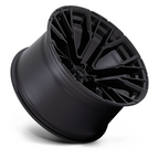 Fuel 1PC D847 Rebar 22-Inch x 12-Inch Blackout Wheel with -44mm Offset