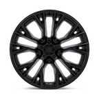 Fuel 1PC D847 Rebar 22-Inch x 12-Inch Blackout Wheel with -44mm Offset