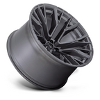 Fuel 1PC D848 Rebar 22x12 Matte Gunmetal Wheel with 5x127 Bolt Pattern and -44 Offset
