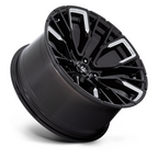 Fuel 1PC D849 REBAR 20x10 Inch Gloss Black Milled Wheel with -18 Offset and 5x139.7 Bolt Pattern