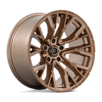 Fuel 1PC D850 REBAR 20x10 Bronze Plated Wheel with 5x127 Bolt Pattern and -18 Offset