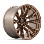 Fuel 1PC D850 REBAR 22x12 Bronze Plated Wheel with -44 Offset and 5x127 Bolt Pattern