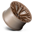 Fuel 1PC D850 REBAR 22x12 Bronze Plated Wheel with -44 Offset and 5x127 Bolt Pattern