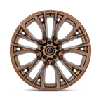 Fuel 1PC D850 REBAR 22x12 Bronze Plated Wheel with -44 Offset and 5x127 Bolt Pattern