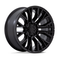 Fuel 1PC Rebar 20x9 Wheel with Blackout Finish, 6x135 Bolt Pattern, +1 Offset