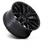 Fuel 1PC D847 REBAR 20x9 Blackout Wheel with 6x139.7 Bolt Pattern and +1 Offset