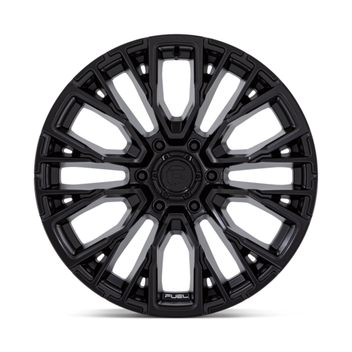 Fuel 1PC D847 REBAR 20x9 Blackout Wheel with 6x139.7 Bolt Pattern and +1 Offset