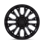 Fuel 1PC D847 REBAR 20x9 Blackout Wheel with 6x139.7 Bolt Pattern and +1 Offset