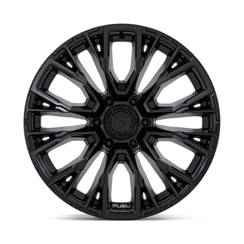 Fuel 1PC D847 REBAR 17x9 Blackout Wheel with 6x135 Bolt Pattern and 87.10mm Center Bore