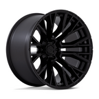 Fuel 1PC Rebar 22x12 Wheel with 6x135 Bolt Pattern and Blackout Finish