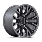 Fuel 1PC D848 Rebar 17x9 Matte Gunmetal Wheel with 6x114.3 Bolt Pattern