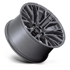 Fuel 1PC D848 Rebar 17x9 Matte Gunmetal Wheel with 6x139.7 Bolt Pattern