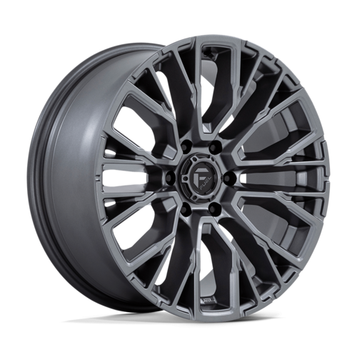 Fuel 1PC D848 Rebar 20x9 Matte Gunmetal Wheel with 6x135 Bolt Pattern and 20mm Offset