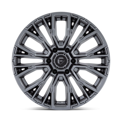 Fuel 1PC D848 Rebar 20x9 Matte Gunmetal Wheel with 6x135 Bolt Pattern and 20mm Offset